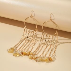 Beautiful REAL STONE EARRINGS